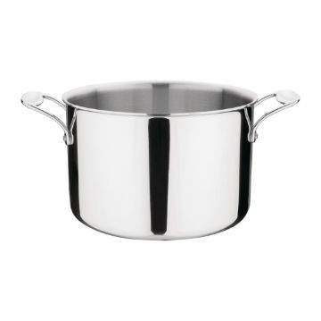 Picture of Vogue Stainless Steel & Aluminium Tri-Wall Stew Pan 25cm