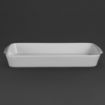 Picture of Olympia Whiteware Rectangular Roasters 395x 219mm (Pack of 6)