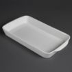 Picture of Olympia Whiteware Rectangular Roasters 395x 219mm (Pack of 6)