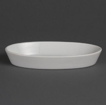 Picture of Olympia Whiteware Oval Sole Dishes 195x 110mm (Pack of 6)