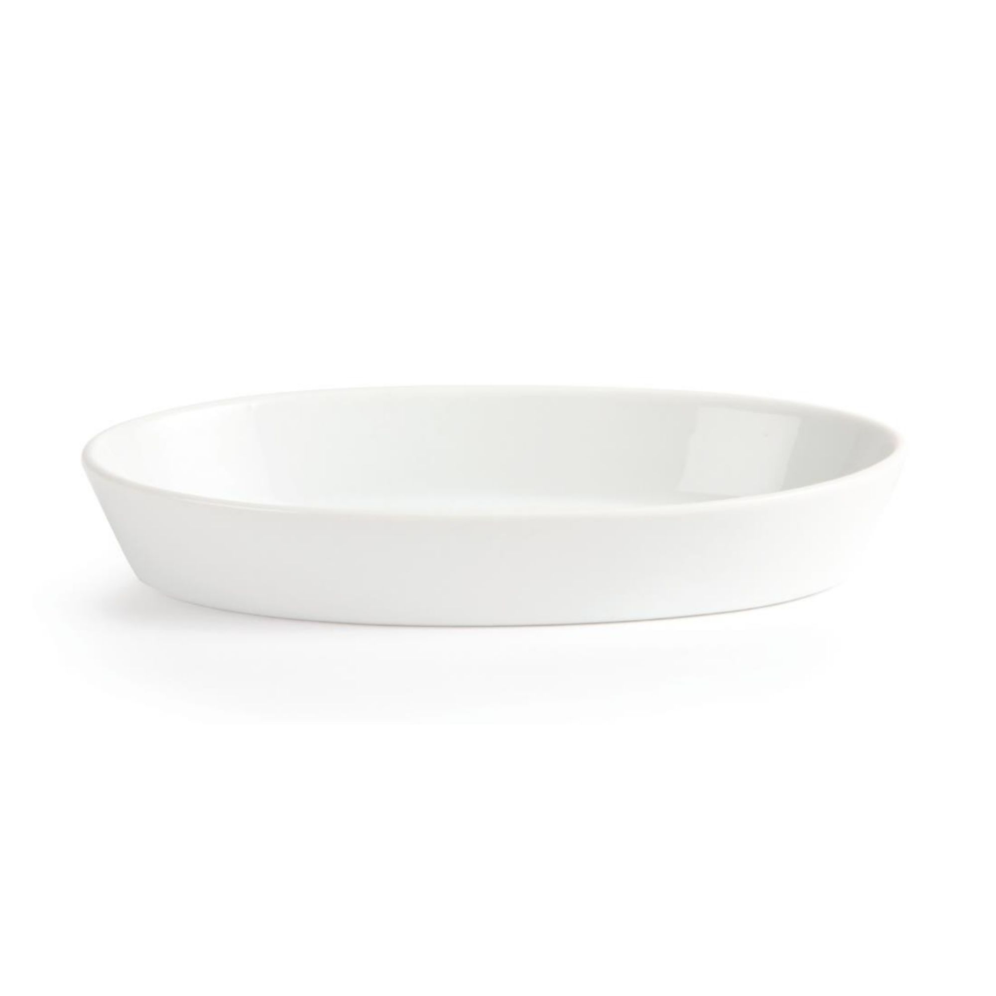 Picture of Olympia Whiteware Oval Sole Dishes 195x 110mm (Pack of 6)