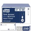 Picture of Tork Z Fold Blue Hand Towels 1Ply 250 Sheets (12 Pack)