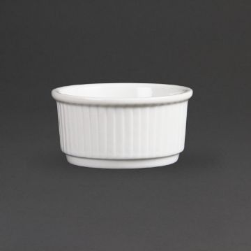 Picture of Olympia Whiteware Stacking Ramekins 85mm (Pack of 12)