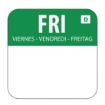 Picture of Hygiplas Dissolvable Food Rotation Labels Friday (Pack of 1000)