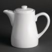 Picture of Olympia Whiteware Coffee Pots 310ml (Pack of 4)