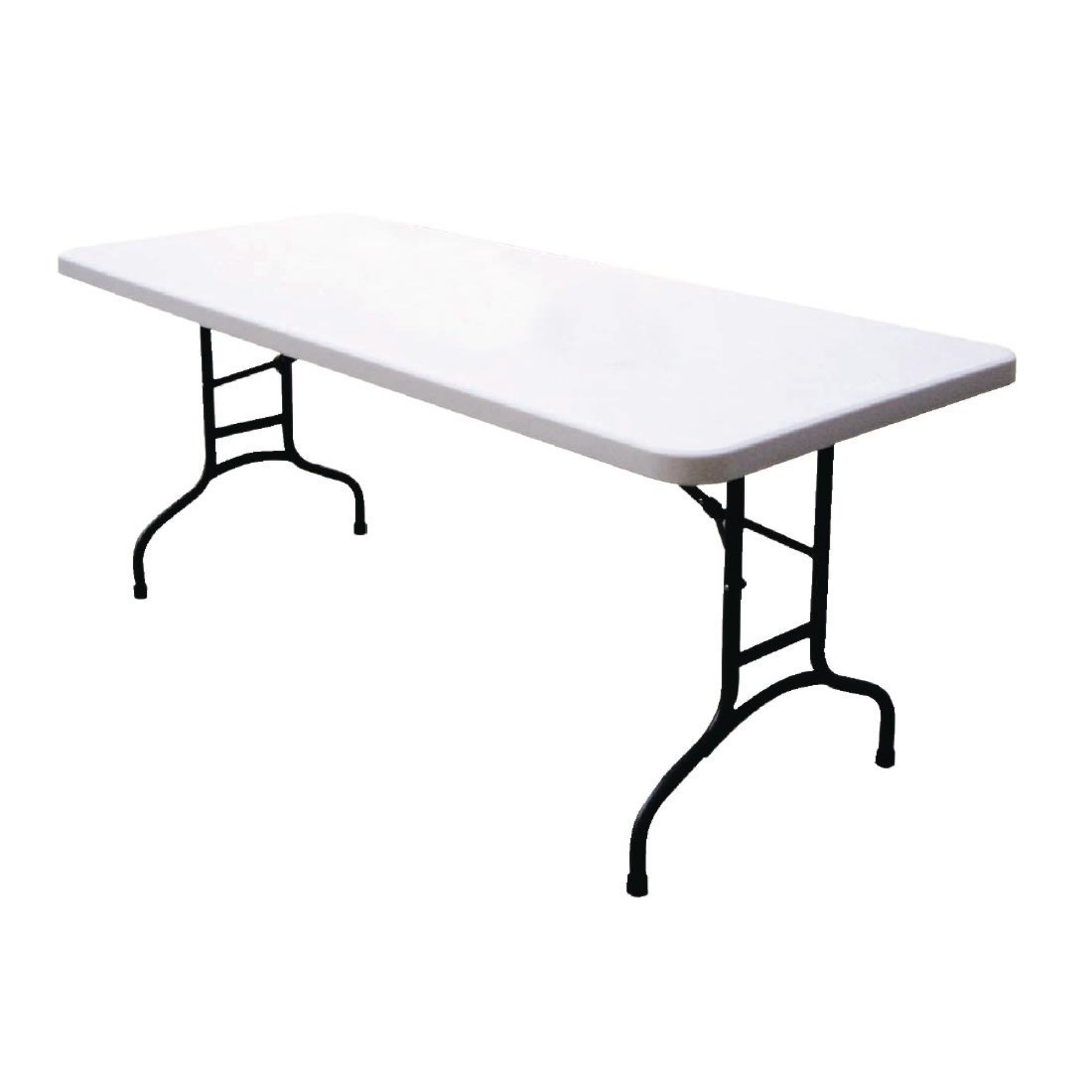 Picture of Bolero PE Rectangular Folding Table White 5ft (Single)