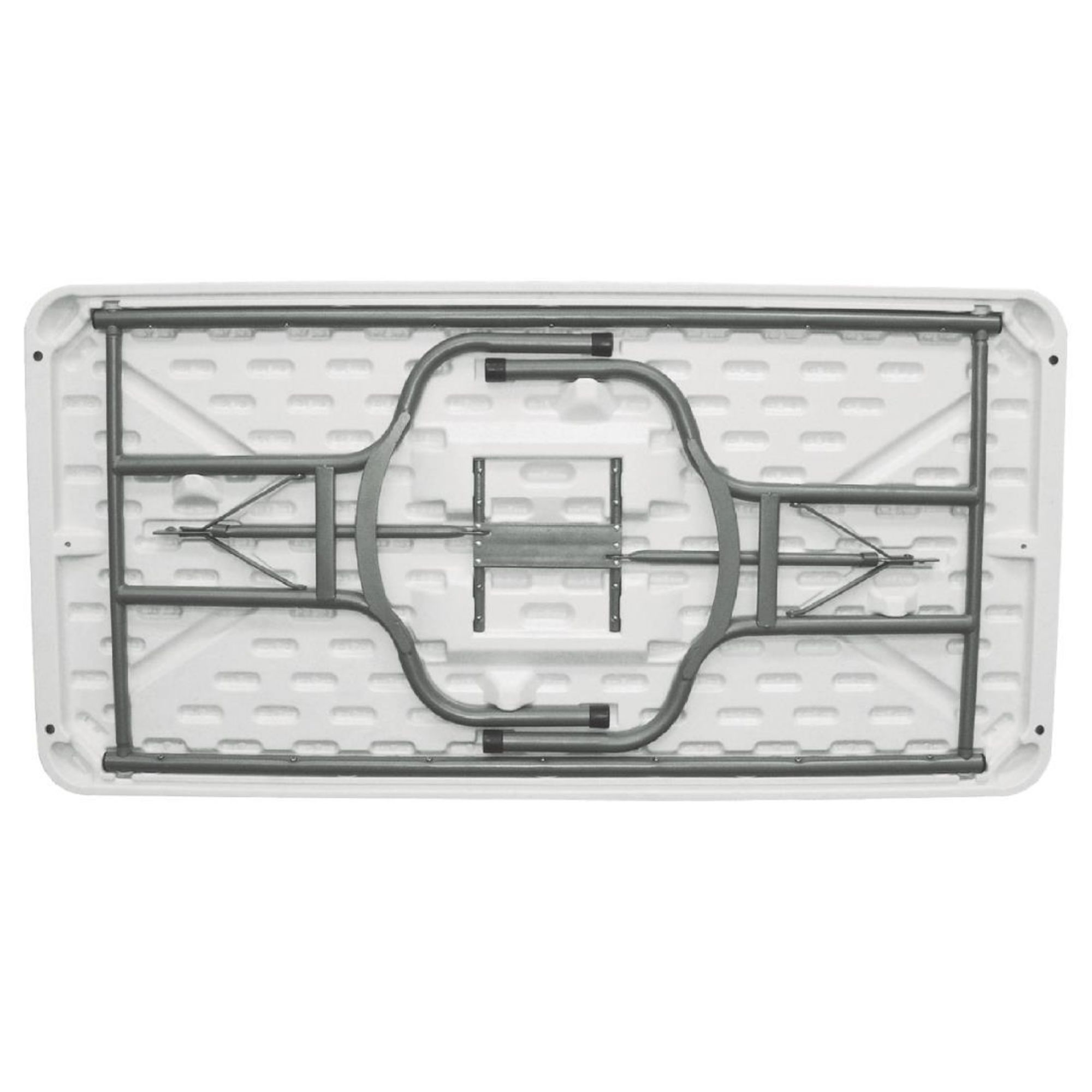 Picture of Bolero PE Rectangular Folding Table White 5ft (Single)