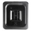 Picture of Vogue Polycarbonate 1/6 Gastronorm Lid Black