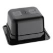 Picture of Vogue Polycarbonate 1/6 Gastronorm Container 100mm Black