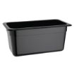 Picture of Vogue Polycarbonate 1/3 Gastronorm Container 150mm Black
