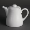 Picture of Olympia Whiteware Teapots 483ml (Pack of 4)