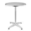 Picture of Bolero Steel and Aluminium Round Bistro Table 800mm