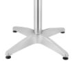 Picture of Bolero Steel and Aluminium Round Bistro Table 800mm