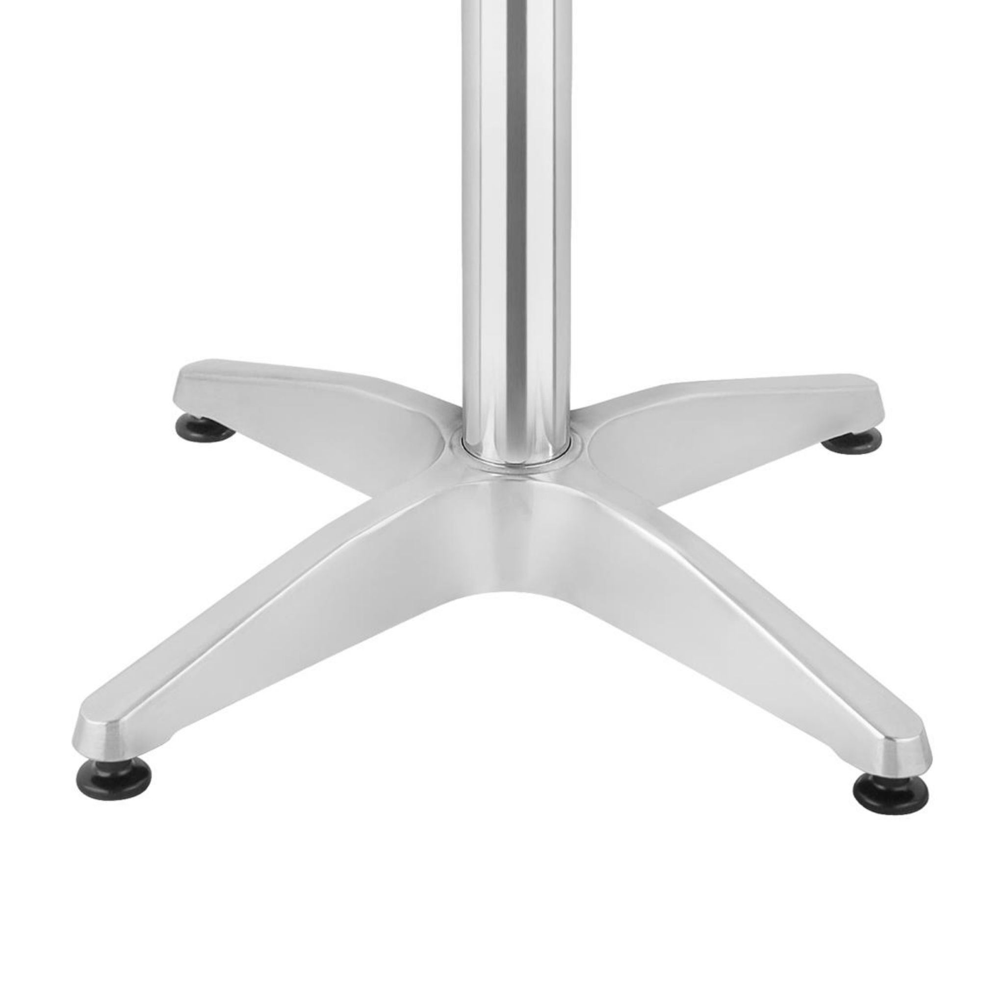 Picture of Bolero Steel and Aluminium Round Bistro Table 800mm