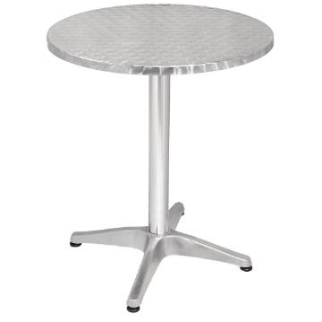Picture of Bolero Round Bistro Table Stainless Steel 600mm