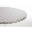 Picture of Bolero Round Bistro Table Stainless Steel 600mm