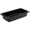 Picture of Vogue Polycarbonate 1/3 Gastronorm Container 65mm Black
