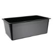 Picture of Vogue Polycarbonate 1/1 Gastronorm Container 200mm Black