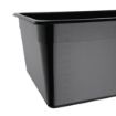 Picture of Vogue Polycarbonate 1/1 Gastronorm Container 200mm Black