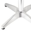 Picture of Bolero Steel and Aluminium Square Bistro Table 600mm