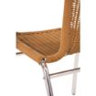 Picture of Bolero Aluminium and Natural Wicker Chair (Pack of 4)