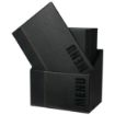Picture of Securit Contemporary Menu Covers and Storage Box A4 Black (Pack of 20) - U266