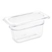 Picture of Vogue Polycarbonate 1/9 Gastronorm Container 100mm Clear