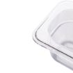 Picture of Vogue Polycarbonate 1/9 Gastronorm Container 100mm Clear