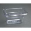 Picture of Vogue Polycarbonate 1/9 Gastronorm Container 100mm Clear