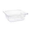Picture of Vogue Polycarbonate 1/6 Gastronorm Container 65mm Clear