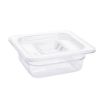 Picture of Vogue Polycarbonate 1/6 Gastronorm Container 65mm Clear