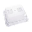 Picture of Vogue Polycarbonate 1/6 Gastronorm Container 65mm Clear