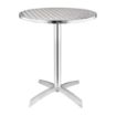 Picture of Bolero Round Flip Top Table Stainless Steel 600mm