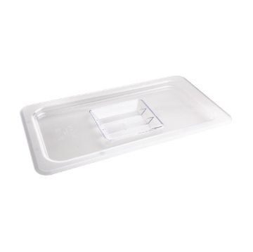 Picture of Vogue Polycarbonate 1/3 Gastronorm Lid Clear