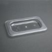 Picture of Vogue Polycarbonate 1/9 Gastronorm Lid Clear