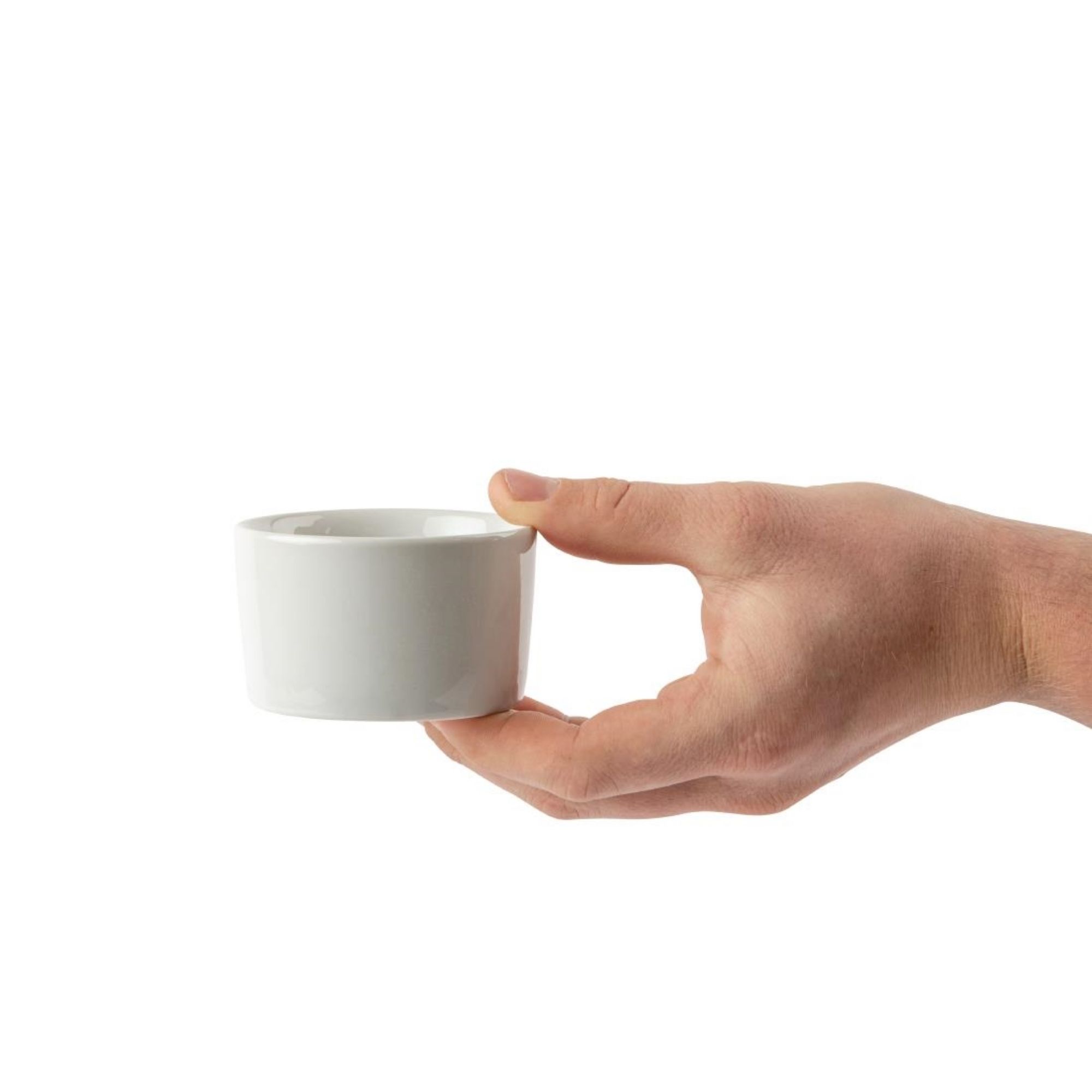 Picture of Olympia Whiteware Contemporary Ramekins 80mm (Pack of 12)