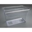 Picture of Vogue Polycarbonate 1/3 Gastronorm Container 200mm Clear