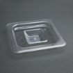 Picture of Vogue Polycarbonate 1/6 Gastronorm Lid Clear