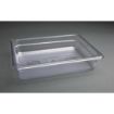 Picture of Vogue Polycarbonate 1/2 Gastronorm Container 65mm Clear
