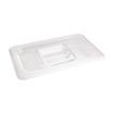 Picture of Vogue Polycarbonate 1/4 Gastronorm Lid Clear