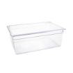 Picture of Vogue Polycarbonate 1/1 Gastronorm Container 200mm Clear