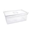 Picture of Vogue Polycarbonate 1/1 Gastronorm Container 200mm Clear