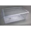 Picture of Vogue Polycarbonate 1/1 Gastronorm Container 200mm Clear