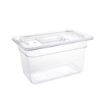 Picture of Vogue Polycarbonate 1/4 Gastronorm Container 150mm Clear