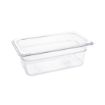 Picture of Vogue Polycarbonate 1/4 Gastronorm Container 100mm Clear