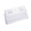 Picture of Vogue Polycarbonate 1/4 Gastronorm Container 100mm Clear
