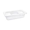 Picture of Vogue Polycarbonate 1/4 Gastronorm Container 65mm Clear