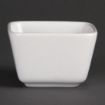 Picture of Olympia Whiteware Tall Square Mini Dishes 75mm (Pack of 12)