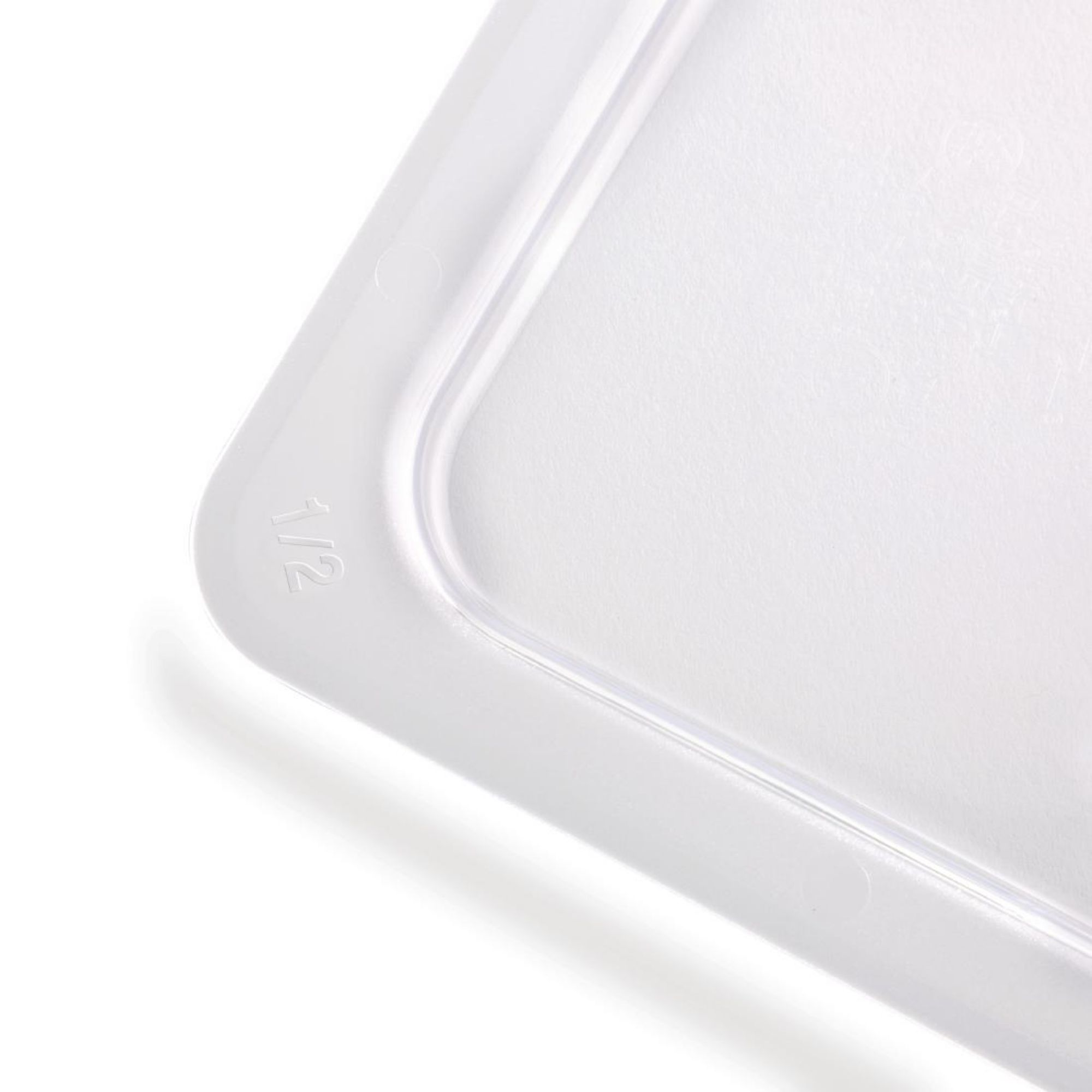 Picture of Vogue Polycarbonate 1/2 Gastronorm Lid Clear