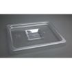 Picture of Vogue Polycarbonate 1/2 Gastronorm Lid Clear